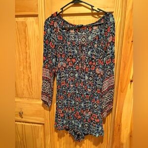 American Eagle Outfitters floral romper